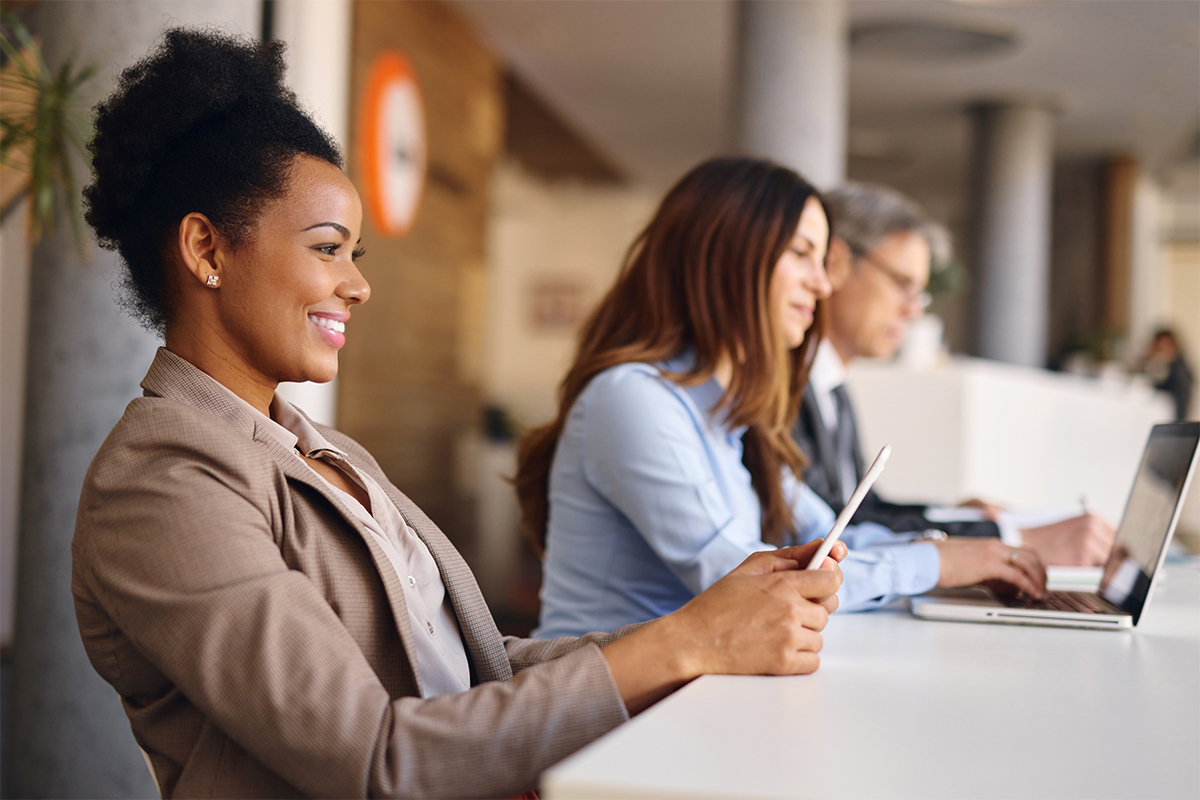 women on computers